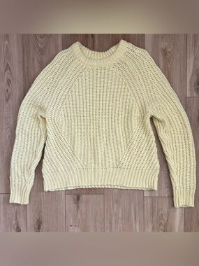 A New Day Cable King Crewneck Sweater L